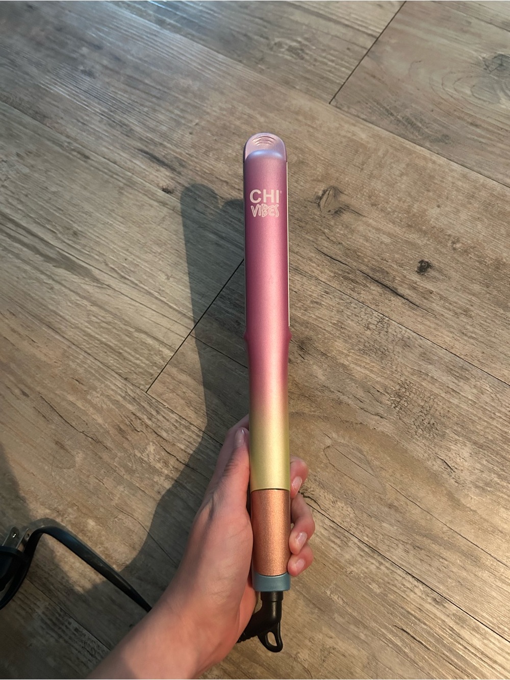 CHI Vibes Pink Gradient Hair Straightening Iron